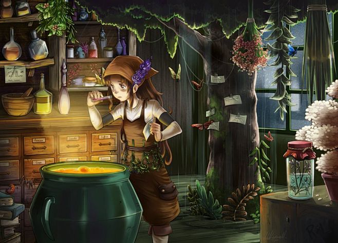 The Potion Shop by L...