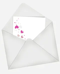 爱心信封高清素材 信封 卡片 情人节素材 感恩节素材 爱心卡片 免抠png 设计图片 免费下载