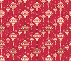 中国新年，红色墙纸