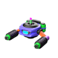 Advance Military Drone 3D Icon