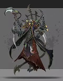 暗黑血统2角色设计师 Rayph作品欣赏