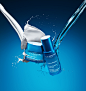 LIQUIDS & SPLASHES 2 : Here is a sample of some liquid and splash retouching. 