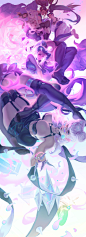 #KDA 五彩斑斓涩 - AToMic的插画