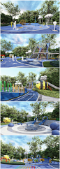047现代动物儿童乐园设施设备lumion9场景市政公园景观设计su模型-淘宝网