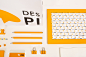 pin yellow logo Logotype chinese design brand print graphic card pattern Icon shop VI CI