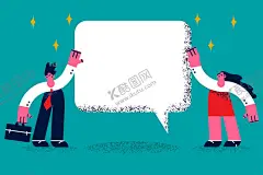 对话框 【酷图网】现代,适量人物,h5,流行,潮流,创意,简约,扁平,青年,商务,互联网,场景交流,电子商务图标,商业人物,扁平插画,二维插画,扁平插画类,立体构图,扁平风,户外,科技插画,插图设计,社交,通讯,交友,平台,人物,手绘,插画,动漫动画,动漫人物,对话框,展示,