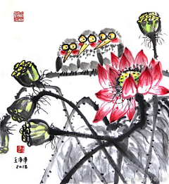 窦一采集到儿童国画素材