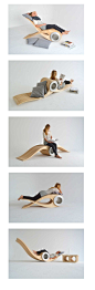 创意飞鱼椅设计
