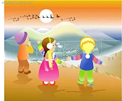 韩国古代小孩子卡通矢量人物插画AI|绘画设计|角色|卡通人物|卡通人物图片|漫画人物|人物插画|人物素材|人物图片|矢量人物|矢量图|手绘人物|水彩