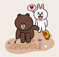 【布朗熊和可妮兔的爱情】愿你找到那个可以一起简单幸福下去的人_line吧_百度贴吧