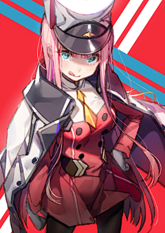檐上悬铃采集到DARLING in the FRANXX——002