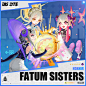 Udanya, Vanessa, and Sandrine are the sweet and adorable members of Gyrate's most popular idol group! With the powers of the Nornir, they show no mercy to those who dare to interrupt people's enjoyment of music!

#Dislyte #NewEsper #FatumSisters #Nornir
