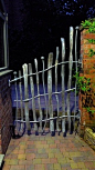 Seriously gorgeous, bespoke garden gates by David Freedman, an artist blacksmith and sculptor, he creates wonderful artistic gates, sculpture and unique metalwork from his workshop in Cheshire, Great Britain.