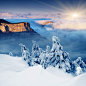 冬季雪景44901_冬雪系列_风景风光类_图库壁纸_联盟素材