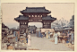 beautiful wood-block prints 
by hiroshi yoshida