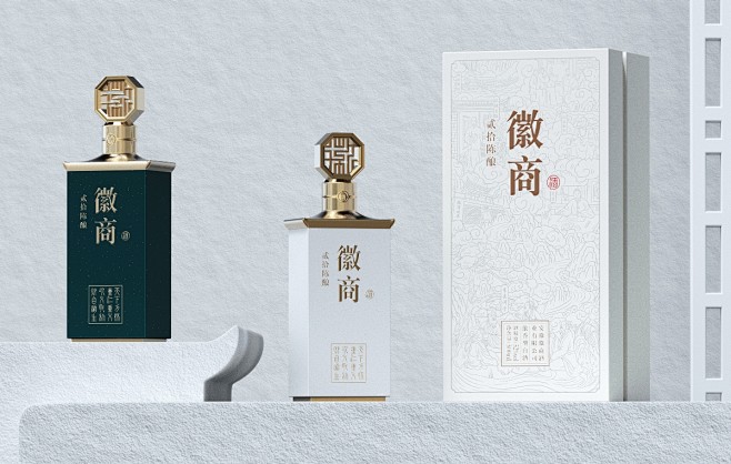徽商白酒包装设计×周道创意
