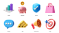 Icon UI/UX ui design 3d icon icons icon set Pack UX design user interface 3д