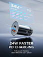 Amazon.com: USB C Car Charger 42W Super Mini AINOPE All Metal Fast USB Car Charger PD&QC 3.0 Dual Port Car Adapter Compatible with iPhone 12/12 Pro/Max/12 Mini/iPhone 11/Pro/Max/XR/XS/Max/8, Galaxy S21/20/10/9: Electronics