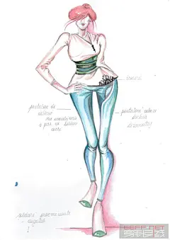 开开眼界 一定会有你喜欢的 - 服装画\手绘 - 穿针引线服装论坛