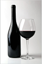 黑色干红葡萄酒图片-众图网