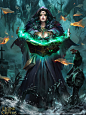 Grimoire-Fanatic-Chantelle, Liang xing : Copyright © 2013 Applibot, Inc .For 《Legend of the Cryptids》.