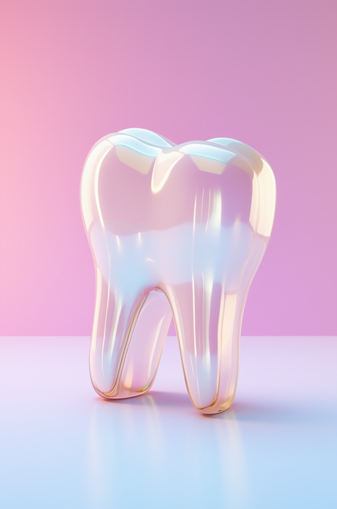 AI数字艺术医疗牙齿模型-众图网
