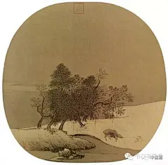 宋代精美山水团扇20幅！