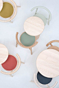 Simplistic Dining Chairs - Solo by Nitzan Cohen is Minimalist and Full of Character (GALLERY)