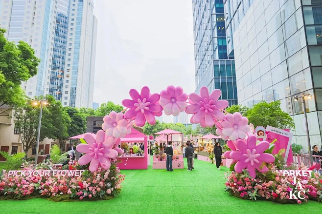 浪漫的鲜花市集！花朵主题活动美陈布置_3_壹邦展陈_来自小红书网页版-花瓣网