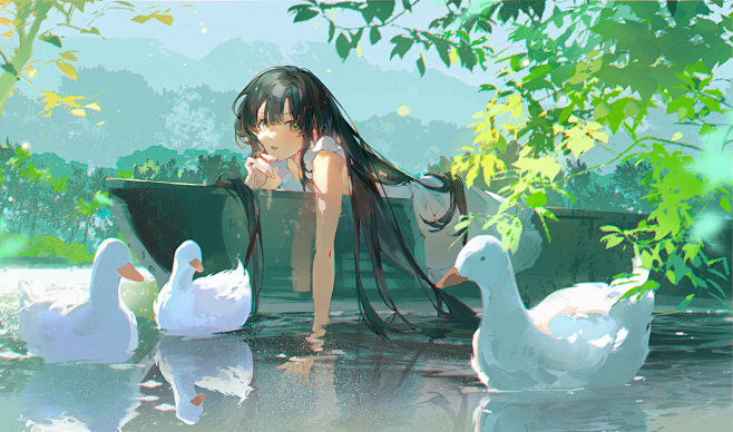 ipad壁纸  电脑壁纸  高清风景插画...