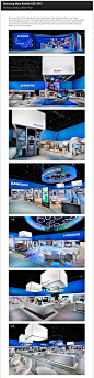 Samsung Main Exhibit CES 2015 on Behance