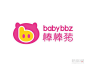 棒棒猪babybbz儿童用品标志logo