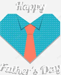 爱心折纸绿色波点衬衫高清素材 设计图片 页面网页 平面电商 创意素材 png素材