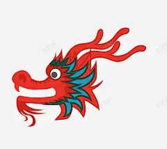 二月二龙抬头卡通装饰中国龙海报 免费下载 页面网页 平面电商 创意素材