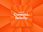 Content, Briefly — Podcast Cover by Art for Audio on Dribbble