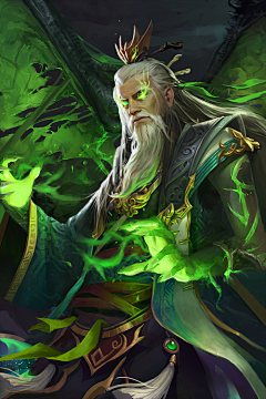 look渌采集到神魔三国