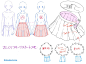 #绘画教程# 衣物褶皱画法参考twi@ebiebieshrimp ​​​​