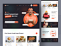  Food Delivery Landing Page