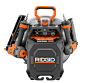 RIDGID Vertical Compressor : Introducing the New RIDGID 6 Gal. Vertical Compressor. This is a perfect addition to any tool arsenal. Its 6 Gal. Tank and 150 psi output with improved 2.8 SCFM makes it ideal for many jobs around the home or jobsite.