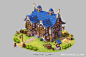 【新提醒】画师 Dune Lee 设计的小房子 - 场景原画 - Cgwell游戏美术论坛