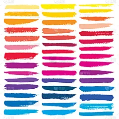 笔触,墨水,色彩鲜艳,形状,黄色,白色,粉色,黑色,布置,喷溅