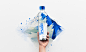 water Packaging Rebrand Ecuador Cotopaxi drink bottle design ILLUSTRATION  Label