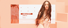 X季动采集到女装海报