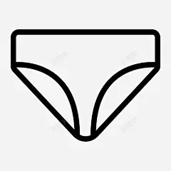 比基尼内裤衣服和配件1图标 平面电商 创意素材
