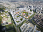 MVRDV 公开乌得勒支Jaarbeurs会展中心设计，打造绿色屋顶花园 : MVRDV and Jaarbeurs have designed a green roof for Utrecht’s exhibition, event, and conference center in the Netherlands.