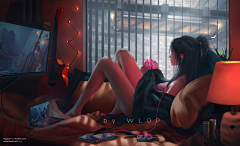 墨澪morning采集到wlop