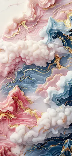 唯美中国风山峦云海壁纸