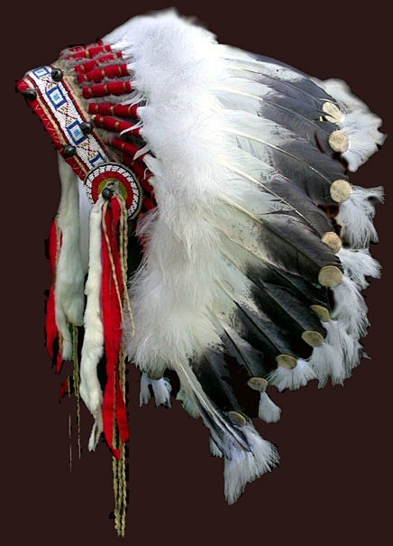 Native American head...