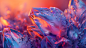 3D iridescence colorful abstract holographic Gemstones :: Behance