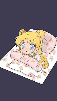 主屏幕壁纸 锁屏壁纸 情侣壁纸 美少女战士iPhone壁纸 插画壁纸